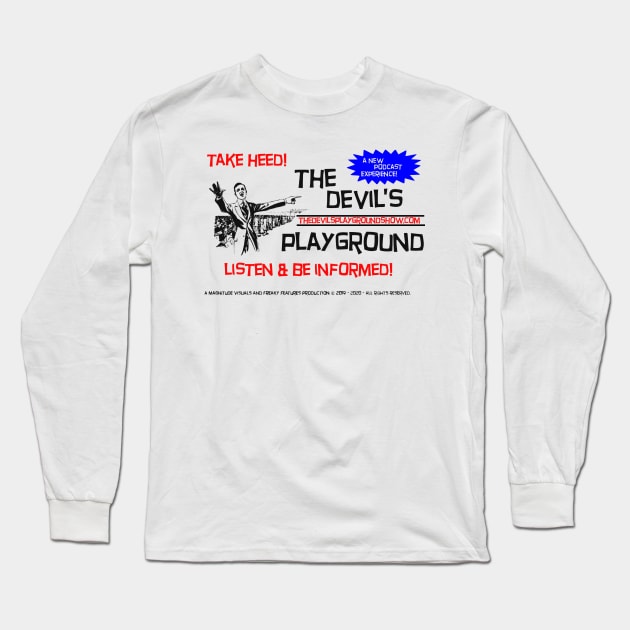 The Devil's Playground - Promo 8 Long Sleeve T-Shirt by The Devil's Playground Show